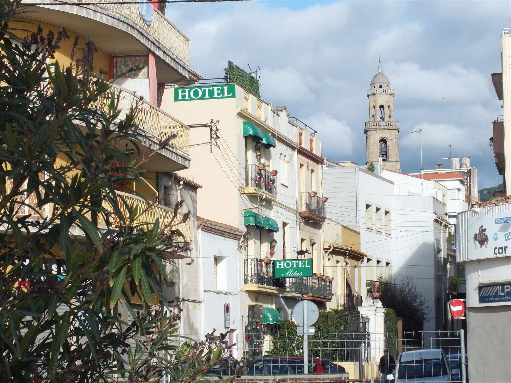 Hotel Mitus Canet De Mar Exteriér fotografie